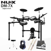 NUX DM-7X 전자드럼 DM7X  풀패키지