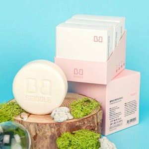 [비자극] 자이블 폼케이크 천연 세수 비누 피오니향 100g, 3개