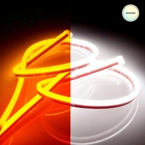 SB 12V용 차량용 자동차 면발광 LED바 아이라인용 2WAY 실리콘