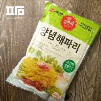 양념 해파리 냉채 1kg 재호 겨자