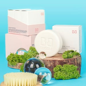 [비자극] 자이블 폼케이크 천연 세수 비누 피오니향 100g, 6개