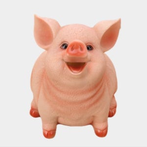소원돼지 복 금전 재수 재물 대박 가게오픈 오픈선물 리얼 꿀꿀이 황금 인테리어 저금통