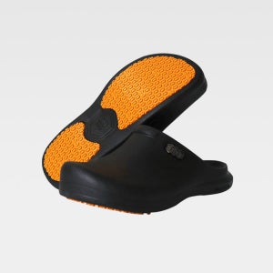 NEC-03S/검정 스티코 미끄럼방지 주방슬리퍼/ STICO 논슬림 주방화 조리화 신발