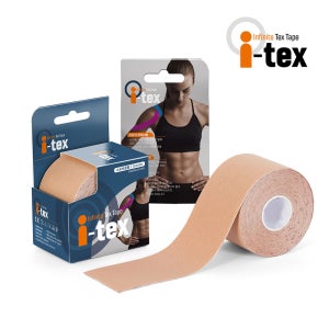국산 키네시오로지 아이텍스 테이프 근육 스포츠 테이핑 5cmx5m, 1개입, 베이지