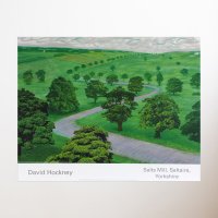 데이비드호크니 David hockney 거실 그림 액자 Green Valley