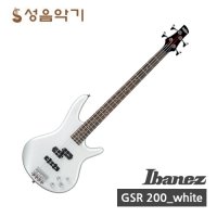 아이바네즈 베이스 기타 GSR200 화이트[Ibanez GSR200 WHITE]