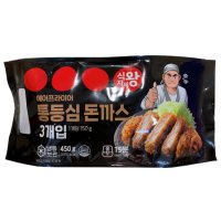 식자재왕 통등심돈까스 에어프라이어 (150gx3)450g