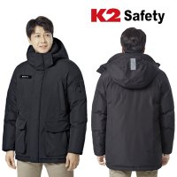 K2 점퍼 잠바 패딩 탈부착 후드 캐주얼 겨울 근무복 단체복 21JK-F101