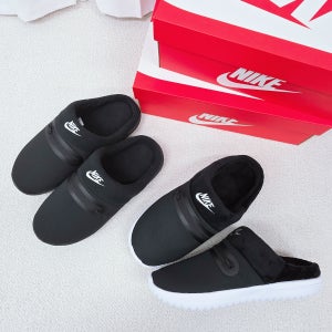 나이키 버로우 털 슬리퍼 패딩 슬립온 겨울 방한 캠핑 방한화