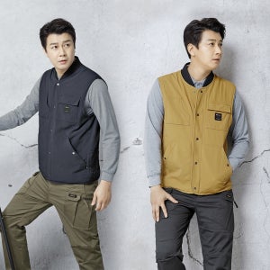 K2 세이프티 겨울 작업용 남자 공구 조끼 21VE-F103 21VE-F104