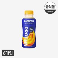 랩노쉬 프로틴드링크 바나나 350ml x 6개입 / 단백질음료 프로틴쉐이크 아침대용식