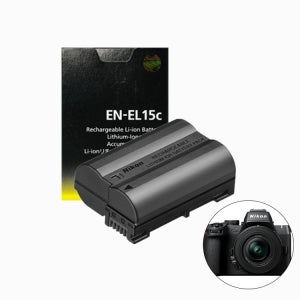 니콘 미러리스 카메라 EN-EL15C Z6III Z5II Z f 충전배터리