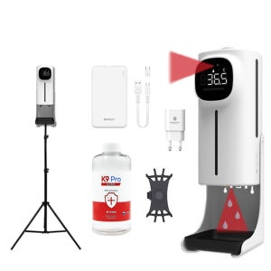 무선 K10PRO PLUS 자동 손소독기 디스펜서 손세정 온도체크
