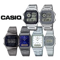 카시오 CASIO 메탈시계 패션 남자 여자 전자 손목시계 오징어게임 시계 커플아이템