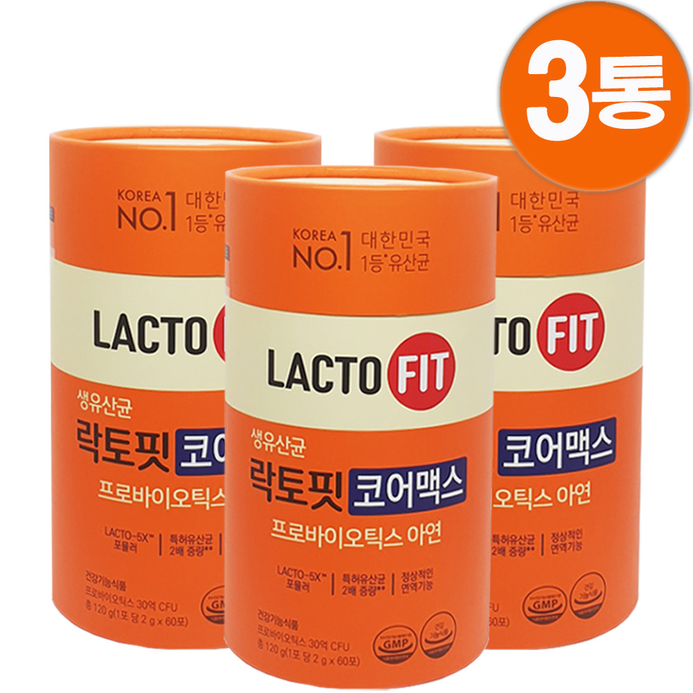 락토핏 생유산균 50대 2g x 60포