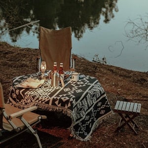 캠핑 카페트 노르딕 러그 차박매트 대형카페트 180X230cm(수납가방 포함)