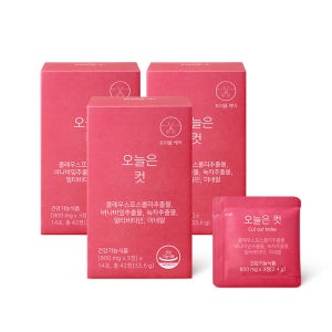 NGT 네츄럴굿띵스 오늘은컷 콜레우스포스콜리 빨간포 혈당다이어트 14포, 3개