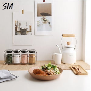 소홈 내열유리 양념병 200ml 5P세트 홈카페 환경호르몬 걱정없는 주방 인테리어