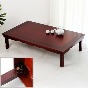 1350x800 2도 모자이크 칠기특대형교자상 강철 접이식 제사상 차례상 6인 8인