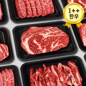 한우 선물세트 투뿔 채끝살 살치살 차돌박이 갈비살 불고기 등심