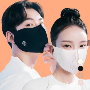 모델로 99.9% 자외선차단 마스크 골프 러닝 얼굴햇빛가리개 등산 남성 여성 UV프로텍션