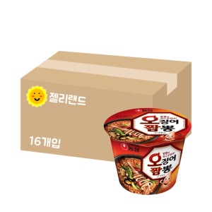 농심 오징어짬뽕큰사발 115g X 16개 1BOX