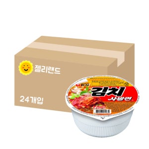 농심 김치사발면 86g X 24개 1BOX