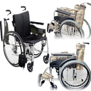 장애인보장구 접이식 경량 휠체어 알루미늄 휴대용 장애인 미키 휠체어