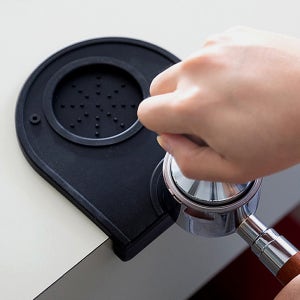 커피댐퍼 채널링 탬핑기 템핑 레벨링 스탠드 탬핑 거치대 탬퍼 매트 받침대 홈카페꾸미기