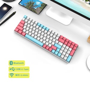 RK860 슈팅스타 (Shooting Star) 무선/유선/블루투스 갓성비 기계식 키보드