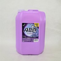 엘지 샤프란 20L 샤프란 릴렉싱아로마 20L 대용량 말통 섬유유연제