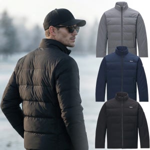 볼빅 골프패딩 경량 남성 스윙 Volvik 골프웨어 방풍패딩점퍼