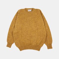 PLAIN CREW NECK - Burnt Ochre