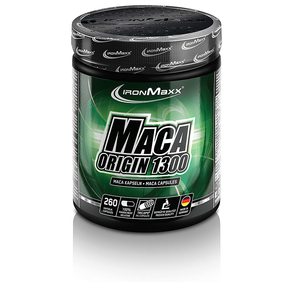 <b>아이언맥스 마카</b> 260정 1300 Ironmaxx Maca Origin 1300, 260 Capsules