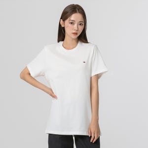 타미힐피거 코어 플래그 루즈핏 반팔티 화이트