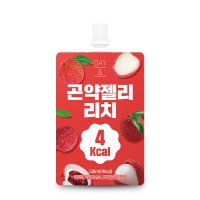 참앤들황토농원 데이앤 곤약젤리 리치 130ml 1포