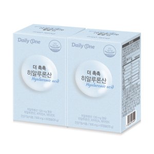 데일리원 더 촉촉 히알루론산 이너뷰티 영양제 60캡슐, 2개