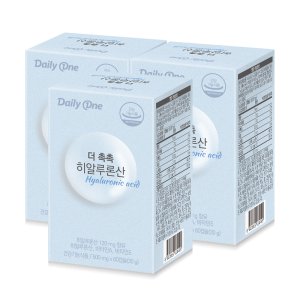 데일리원 더 촉촉 히알루론산 이너뷰티 영양제 60캡슐, 3개