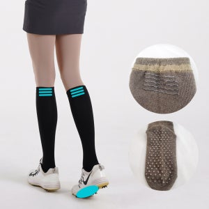 엔조이핏 여성 논슬립 골프니삭스 면 여자 골프양말