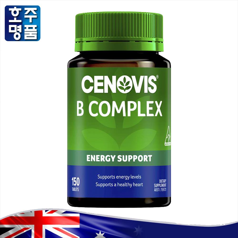 Cenovis 엽산 멀티 비타민 B 콤플렉스 보충제 150정