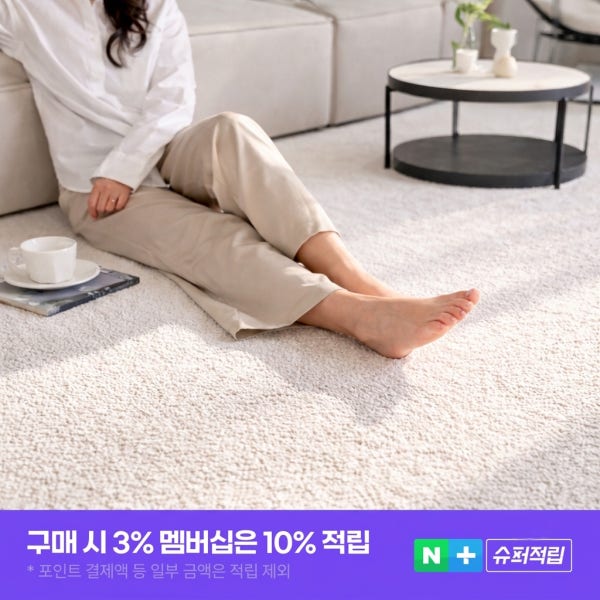 거실러그 대형 카페트 단모 워셔블 물세탁 사계절 항균 식탁 주문제작가능 200x300