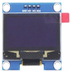 QDTFT LCD, 1.3인치, 128x64, I2C 통신