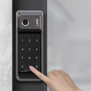 링크 [지문인식] 현관도어락 샷시문도어락 디지털 샤시문 패션문 강화유리문 번호키 500