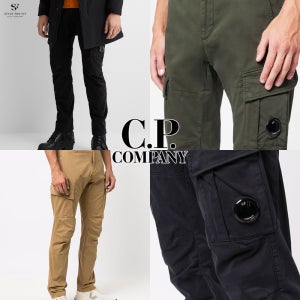 CP컴퍼니 바지 카고 새틴 스트레치 팬츠