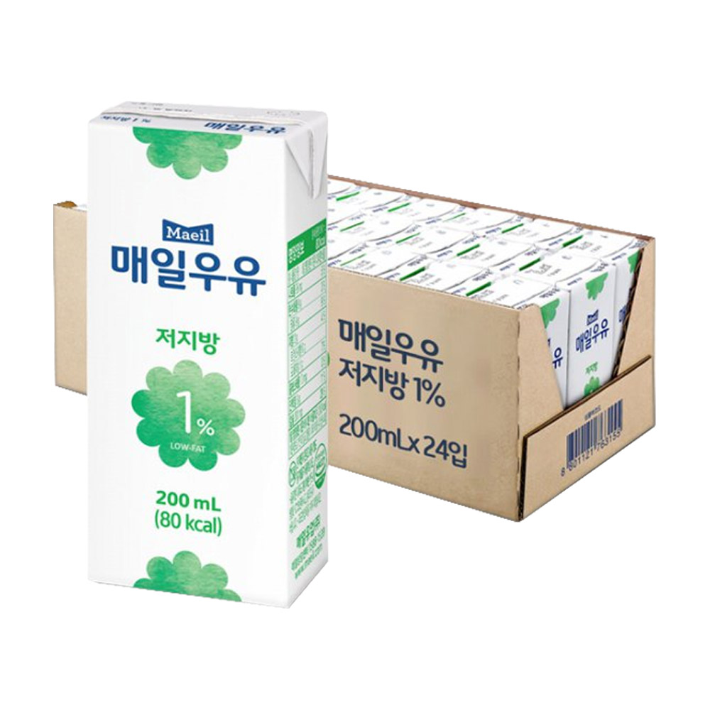 매일 멸균우유 저지방