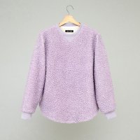 Wool fleece sweat shirt