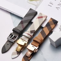 명품 시계줄 소가죽 BURBERRY BU1938 체크 호환 시계줄