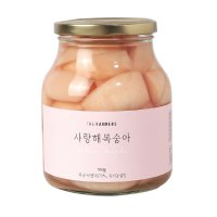 영덕 수제 사랑해 복숭아 병조림 백도 대용량 950g