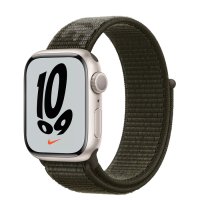 [애플워치 7 나이키 스포츠 루프 셀룰러 41mm] Nike Starlight Aluminum Case with Nike Sport Loop, 전색상 [미국정품,추가금없음]