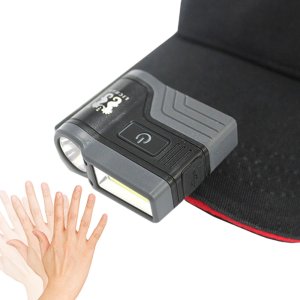 LC-2102 2LED 고광량 센서형 캡라이트 충전식